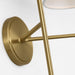 Visual Comfort CW1382 Ridgewood 2-lt 14" Tall Medium Wall Sconce - Burnished Brass
