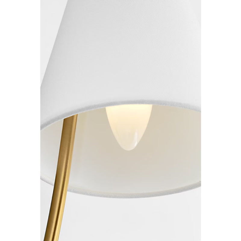 Visual Comfort CW1422 Marina 2-lt 18" Tall Wall Sconce - Burnished Brass