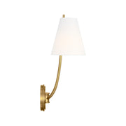Visual Comfort CW1422 Marina 2-lt 18" Tall Wall Sconce - Burnished Brass