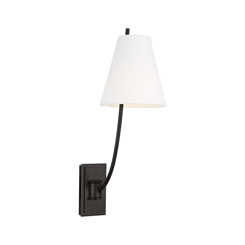 Visual Comfort CW1431 Marina 1-lt 18" Tall Wall Sconce - Aged Iron