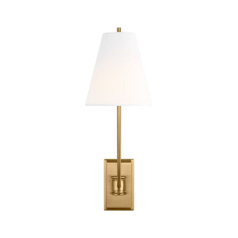 Visual Comfort CW1431 Marina 1-lt 18" Tall Wall Sconce - Burnished Brass