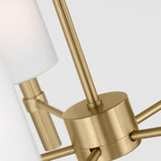 Visual Comfort DJC1135 Manor 5-lt 24" Chandelier - Satin Brass