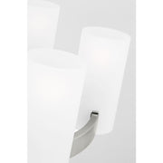 Visual Comfort DJC1156 Rhode 6-lt 24" Chandelier - Brushed Steel
