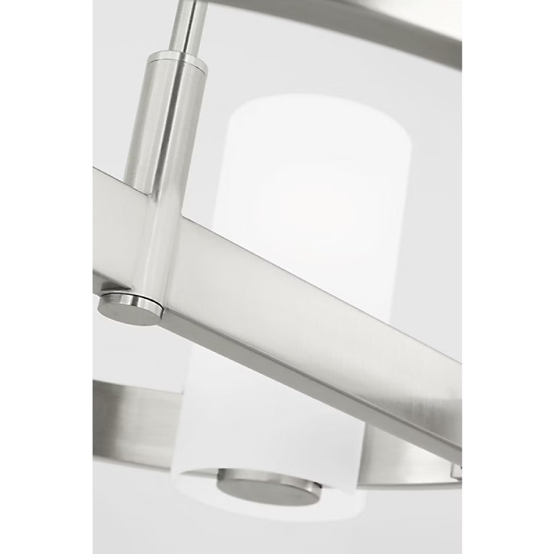 Visual Comfort DJC1156 Rhode 6-lt 24" Chandelier - Brushed Steel