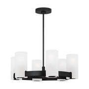 Visual Comfort DJC1156 Rhode 6-lt 24" Chandelier - Midnight Black
