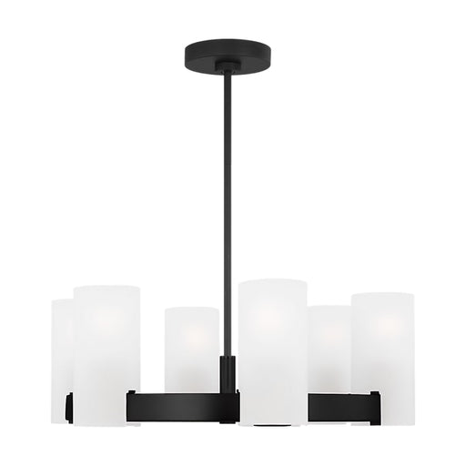 Visual Comfort DJC1156 Rhode 6-lt 24" Chandelier - Midnight Black