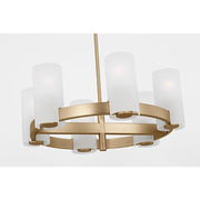 Visual Comfort DJC1156 Rhode 6-lt 24" Chandelier - Satin Brass