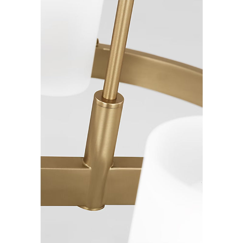 Visual Comfort DJC1156 Rhode 6-lt 24" Chandelier - Satin Brass