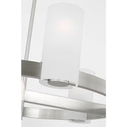 Visual Comfort DJC1166 Rhode 6-lt 30" Chandelier - Brushed Steel