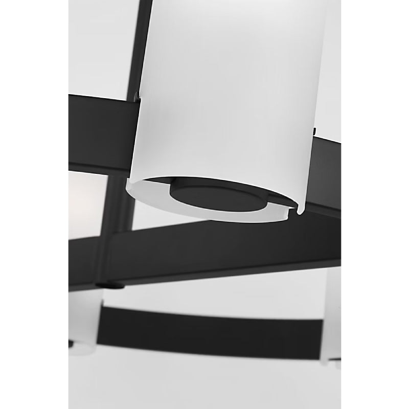 Visual Comfort DJC1166 Rhode 6-lt 30" Chandelier - Midnight Black