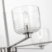 Visual Comfort DJC1216 Lochdale 6-lt 34" Large Chandelier - Brushed Nickel