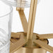 Visual Comfort DJC1225 Lochdale 5-lt 24" Medium Chandelier - Satin Brass