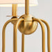 Visual Comfort DJC1246 Elsay 6-lt 36" Large Chandelier - Satin Brass