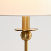 Visual Comfort DJC1246 Elsay 6-lt 36" Large Chandelier - Satin Brass