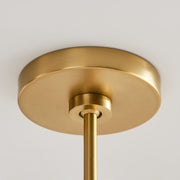 Visual Comfort DJC1246 Elsay 6-lt 36" Large Chandelier - Satin Brass