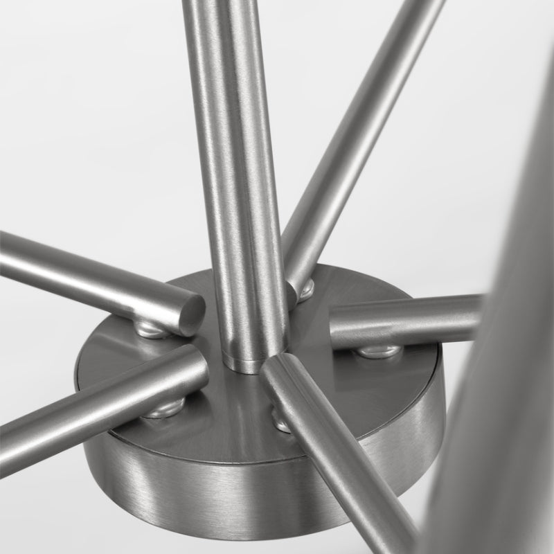 Visual Comfort DJC1265 Ender 5-lt 33" Chandelier - Brushed Nickel