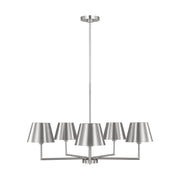 Visual Comfort DJC1265 Ender 5-lt 33" Chandelier - Brushed Nickel