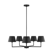Visual Comfort DJC1265 Ender 5-lt 33" Chandelier - Midnight Black