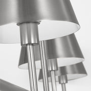 Visual Comfort DJC1274 Ender 4-lt 56" Large Linear Chandelier - Brushed Nickel