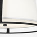 Visual Comfort DJF1002 Cortes 2-lt 14" Medium Flush Mount - Midnight Black