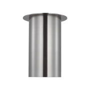 Visual Comfort DJF1021 Archer 1-lt 6" Small Flush Mount - Brushed Steel