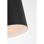 Visual Comfort DJF1021 Archer 1-lt 6" Small Flush Mount - Midnight Black