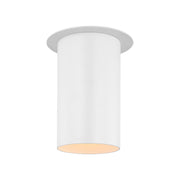 Visual Comfort DJF1021 Archer 1-lt 6" Small Flush Mount - Matte White