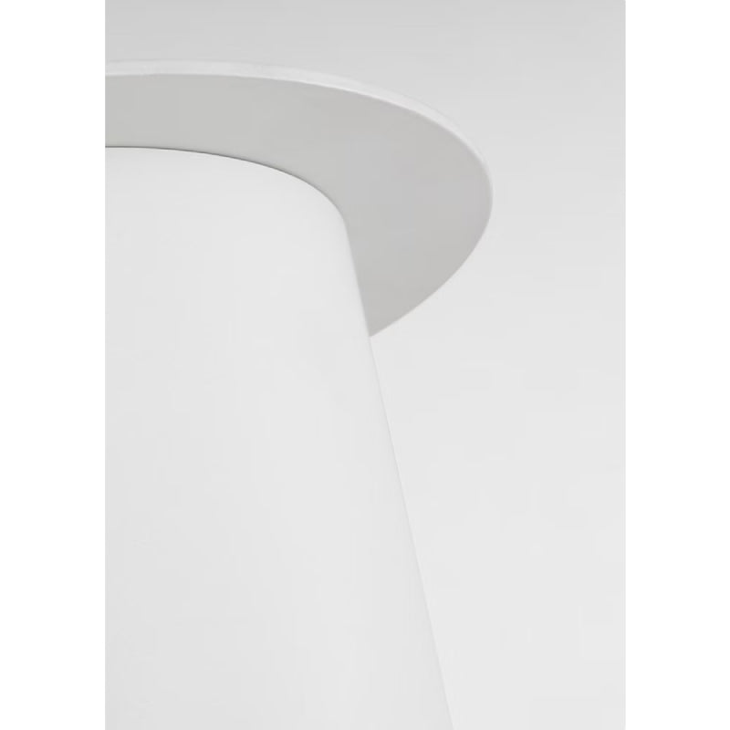 Visual Comfort DJF1021 Archer 1-lt 6" Small Flush Mount - Matte White