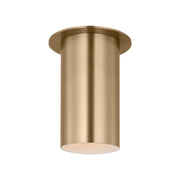 Visual Comfort DJF1021 Archer 1-lt 6" Small Flush Mount - Satin Brass