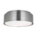 Visual Comfort DJF1042 Dartmore 2-lt 15" Medium Flush Mount - Brushed Nickel