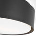 Visual Comfort DJF1042 Dartmore 2-lt 15" Medium Flush Mount - Midnight Black