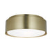 Visual Comfort DJF1042 Dartmore 2-lt 15" Medium Flush Mount - Satin Brass