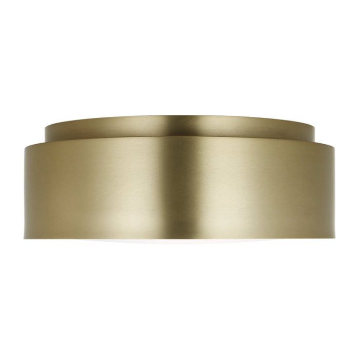 Visual Comfort DJF1042 Dartmore 2-lt 15" Medium Flush Mount - Satin Brass