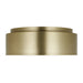 Visual Comfort DJF1042 Dartmore 2-lt 15" Medium Flush Mount - Satin Brass