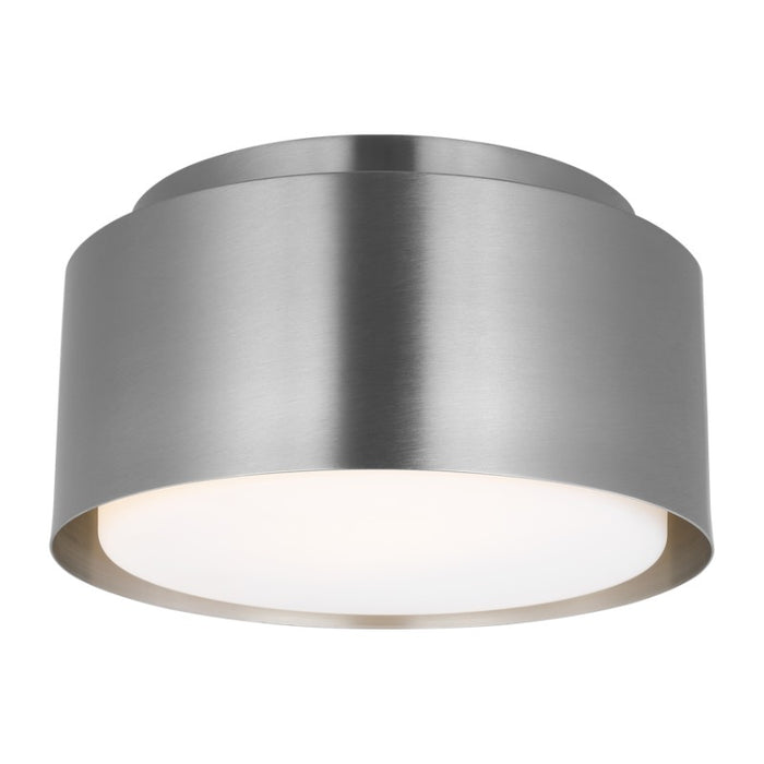 Visual Comfort DJF1051 Dartmore 1-lt 10" Small Flush Mount - Brushed Nickel