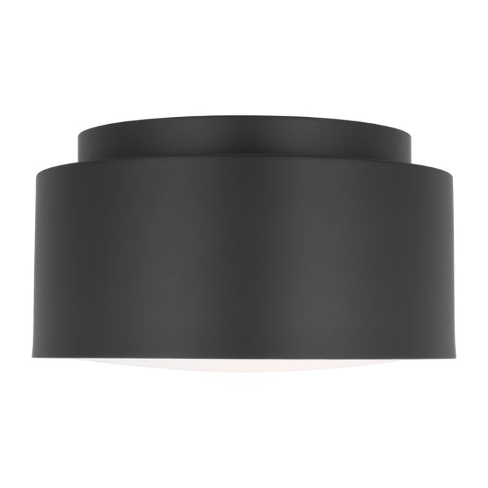 Visual Comfort DJF1051 Dartmore 1-lt 10" Small Flush Mount - Midnight Black
