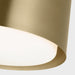 Visual Comfort DJF1051 Dartmore 1-lt 10" Small Flush Mount - Satin Brass