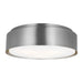Visual Comfort DJF1063 Dartmore 3-lt 18" Large Flush Mount - Brushed Nickel