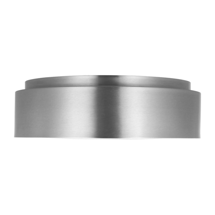 Visual Comfort DJF1063 Dartmore 3-lt 18" Large Flush Mount - Brushed Nickel