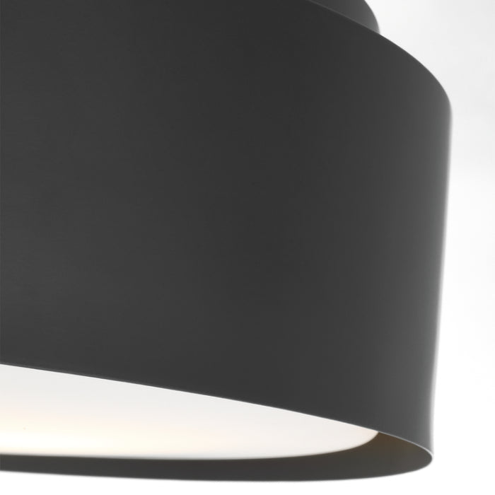 Visual Comfort DJF1063 Dartmore 3-lt 18" Large Flush Mount - Midnight Black