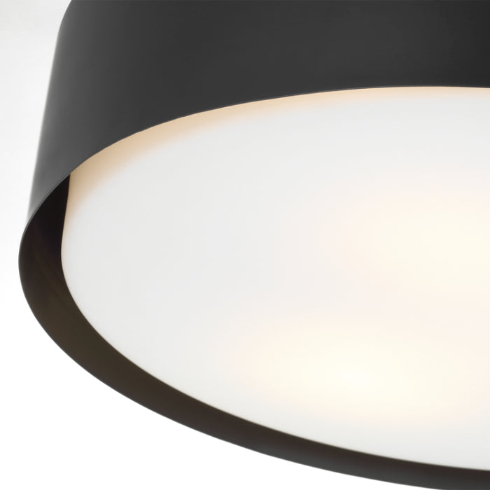 Visual Comfort DJF1063 Dartmore 3-lt 18" Large Flush Mount - Midnight Black