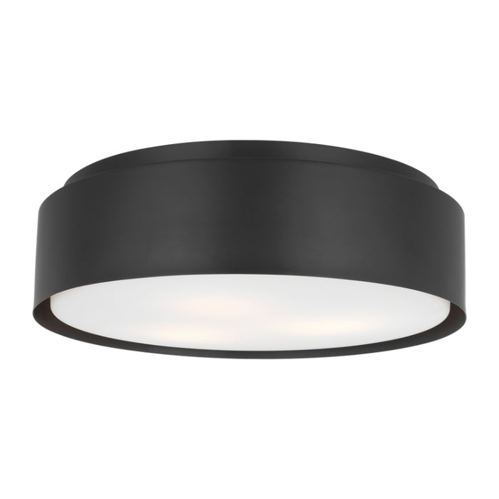 Visual Comfort DJF1063 Dartmore 3-lt 18" Large Flush Mount - Midnight Black