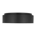 Visual Comfort DJF1063 Dartmore 3-lt 18" Large Flush Mount - Midnight Black