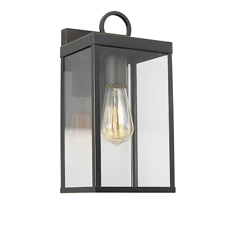 Visual Comfort DJO1001 Howell 1-lt 13" Tall Outdoor Small Wall Lantern - Antique Bronze