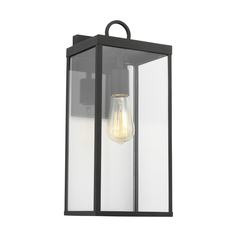 Visual Comfort DJO1011 Howell 1-lt 16" Tall Outdoor Medium Wall Lantern - Textured Black