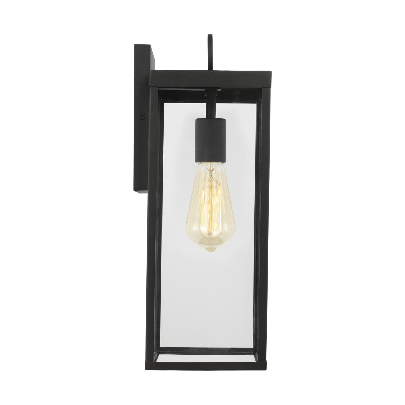 Visual Comfort DJO1011 Howell 1-lt 16" Tall Outdoor Medium Wall Lantern - Textured Black
