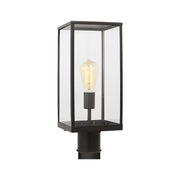 Visual Comfort DJO1041 Howell 1-lt 17" Tall Outdoor Medium Post Lantern - Antique Bronze