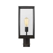 Visual Comfort DJO1041 Howell 1-lt 17" Tall Outdoor Medium Post Lantern - Antique Bronze