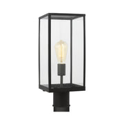Visual Comfort DJO1041 Howell 1-lt 17" Tall Outdoor Medium Post Lantern - Texture Black