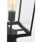 Visual Comfort DJO1041 Howell 1-lt 17" Tall Outdoor Medium Post Lantern - Texture Black